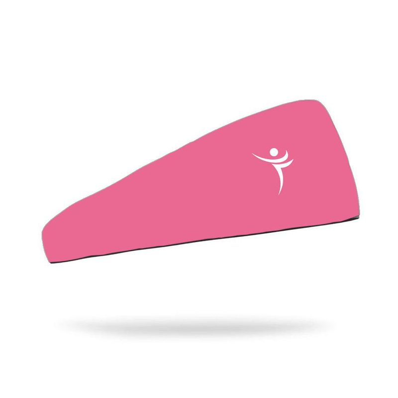 Banda para Cabeza Transpirable de 24 Cm Color Rosada