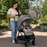 Carruaje para Bebé Mixx Next Chestnut con Asiento Reversible de 83 x 60 x 115 cm Café