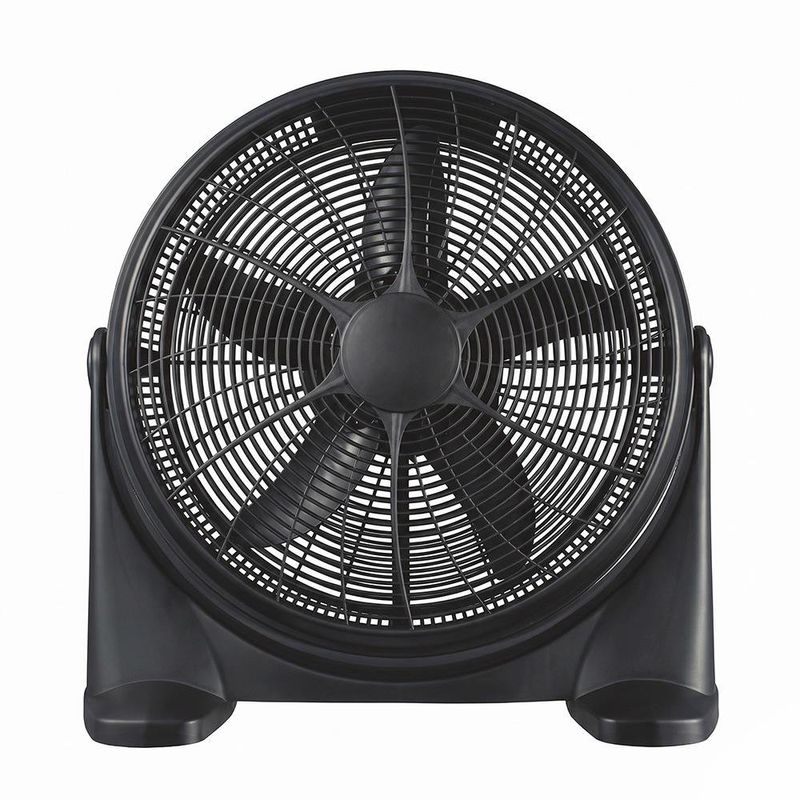 Ventilador de Piso 20 plg de 3 Velocidades Color Negro