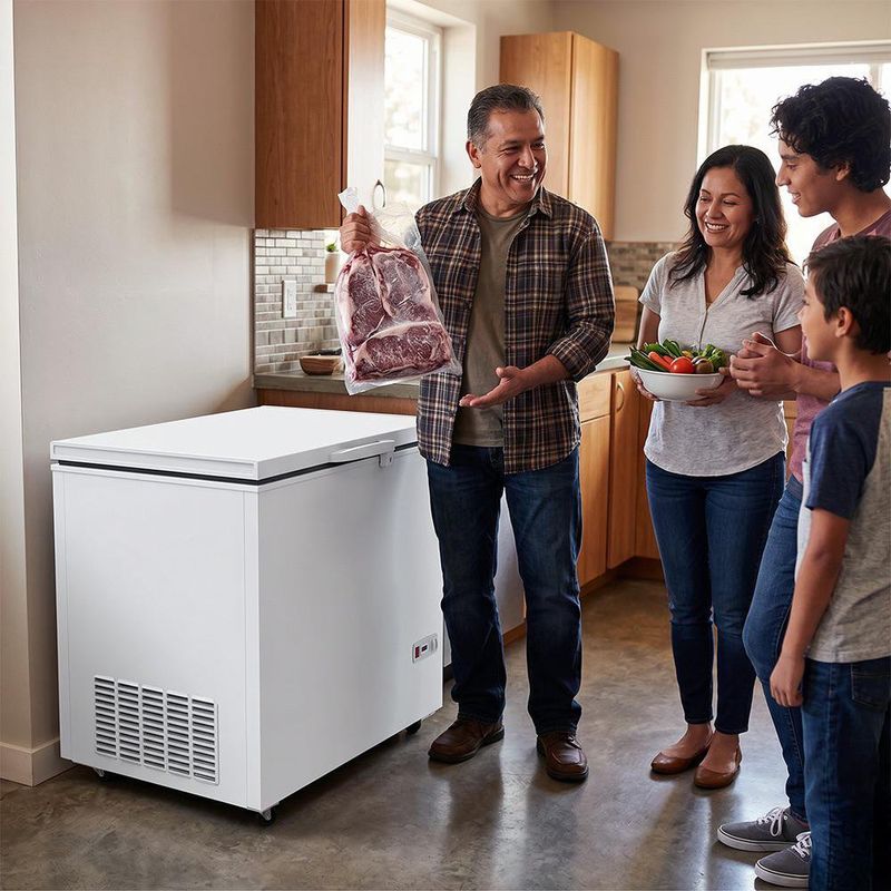 Congelador Tipo Cofre CH-16 Dual de 423 Litros Color Blanco