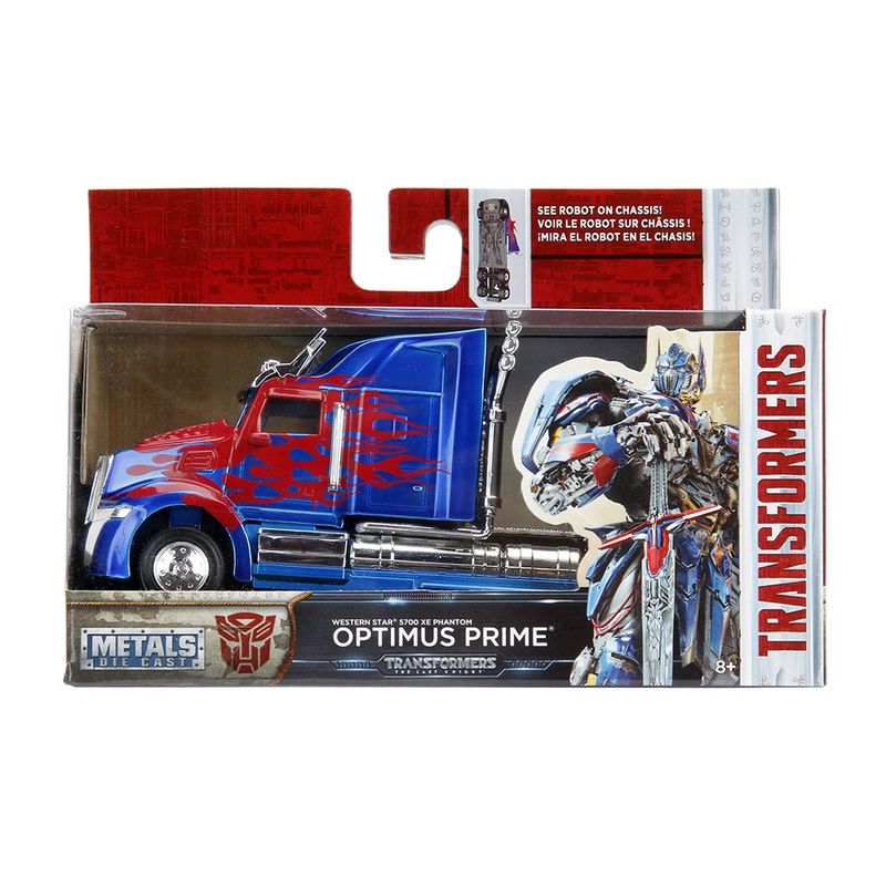 Figura Coleccionable a Escala 1:32 Die Cast Transformers Optimus Prime