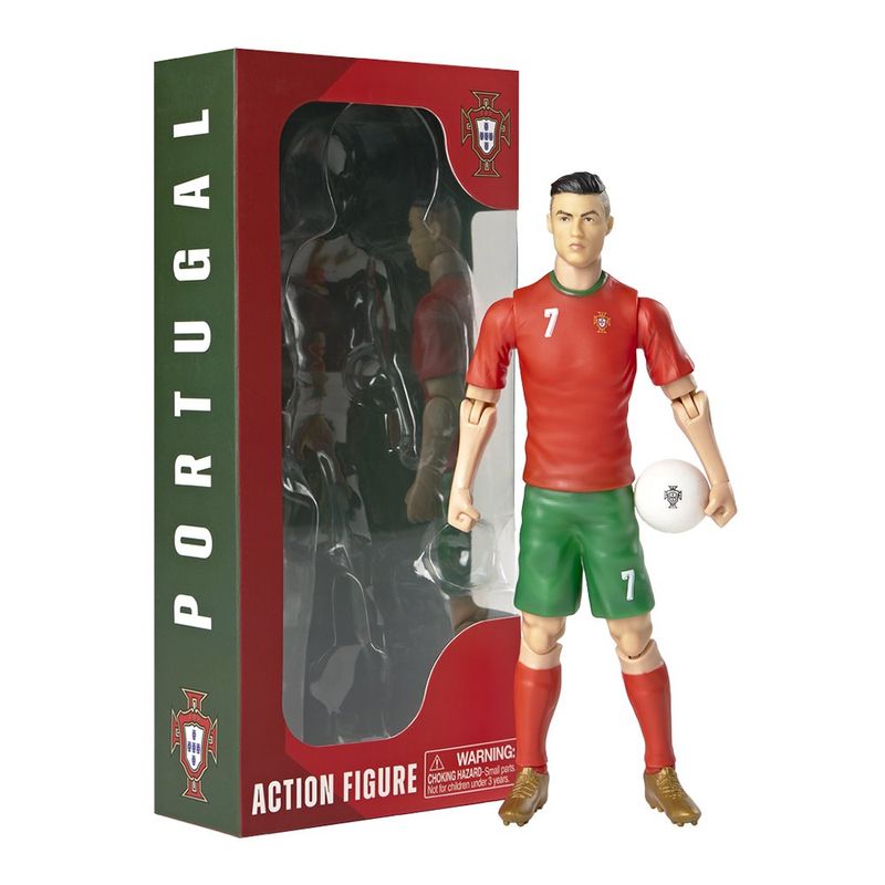 Figura de Acción Articulada Cristiano Ronaldo Portugal 20 cm