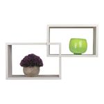 Repisas Intercaladas Decorativas Color Blanco