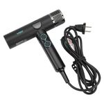Secadora Profesional de 1600 a 1900 W con 3 Boquillas, Pantalla LED y Motor BLDC Color Negro