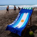 Toalla Mundial de 76 x 152 cm Diseño Bandera Argentina