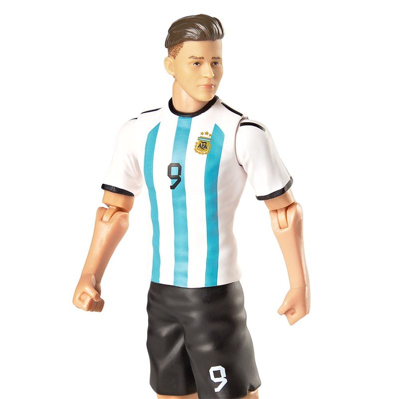 Figura de Acción Articulada Julian Alvarez Argentina 20 cm
