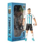 Figura de Acción Articulada Julian Alvarez Argentina 20 cm