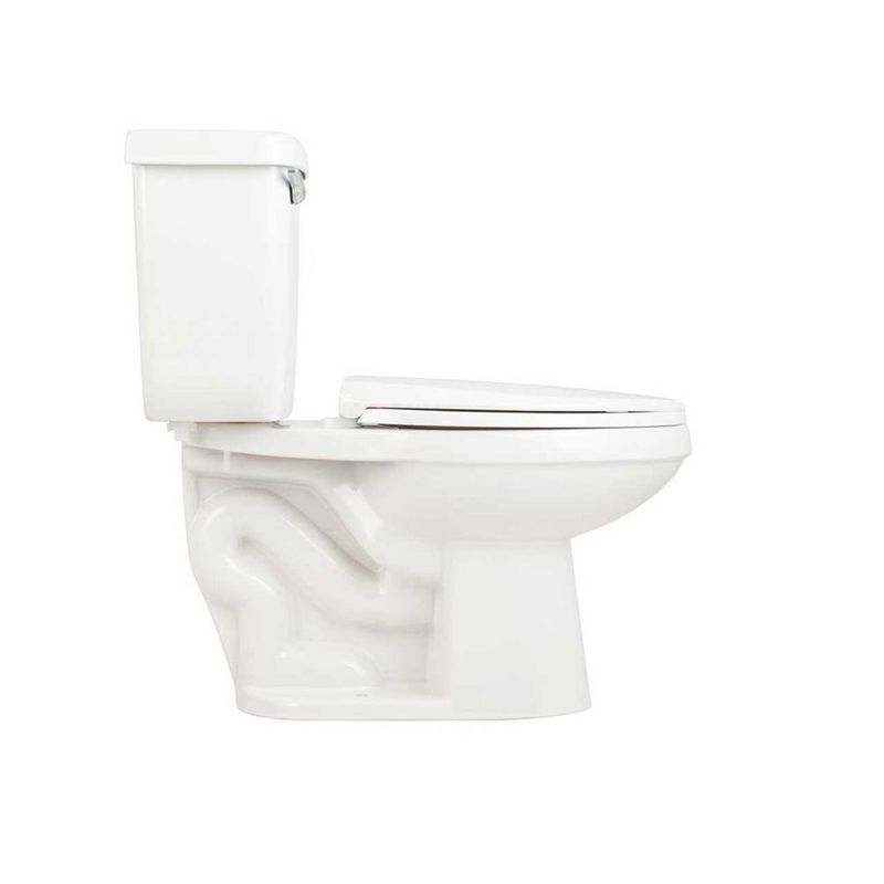 Inodoro Alto Imperial de 2 Piezas Color Blanco