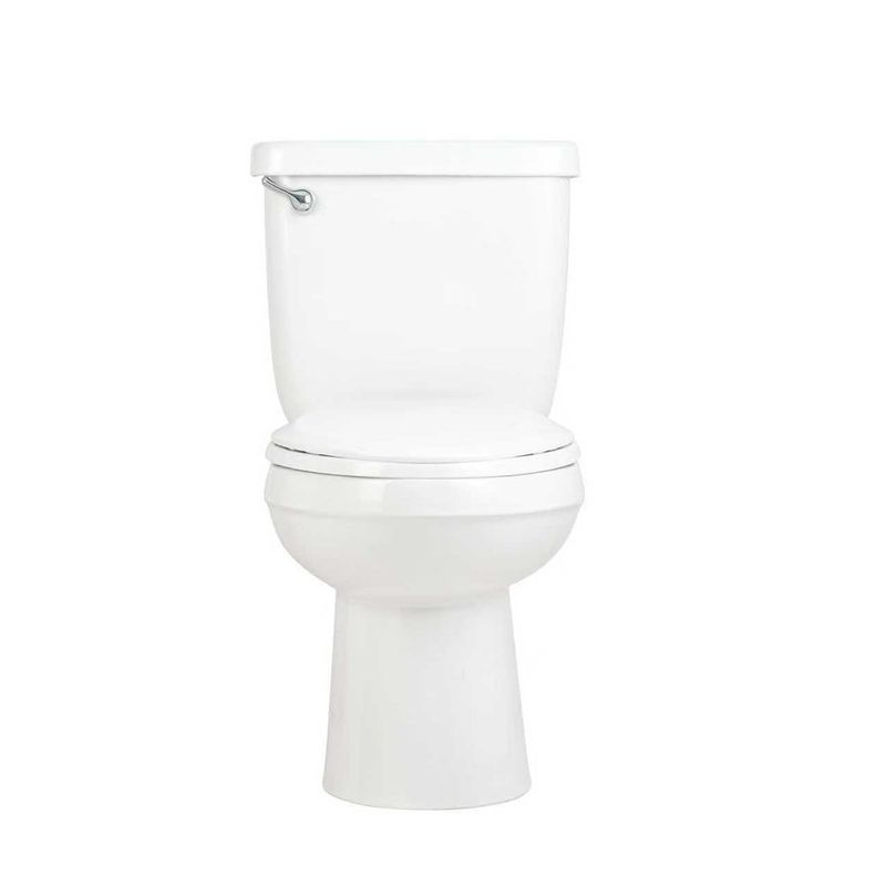 Inodoro Alto Imperial de 2 Piezas Color Blanco