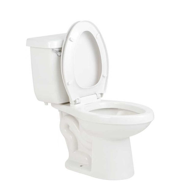 Inodoro Alto Imperial de 2 Piezas Color Blanco