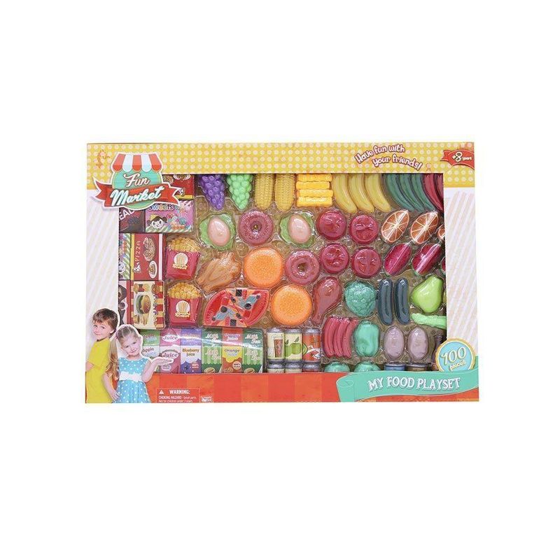 Hpl Set Comida 100 Pzas