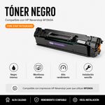 Tóner W1360A con Chip Integrado Color Negro