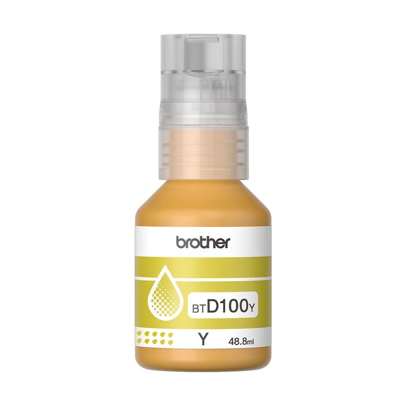 Tinta BTD100Y Original 48.8 ml para Impresora T230 Color Amarillo