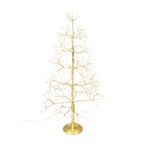 Árbol Navideño de 50 cm con 270 Micro Luces LED Blanca Cálida IP44