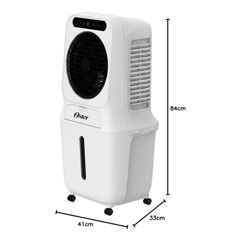 Enfriador de Aire Portátil 25 L con Control Remoto Color Blanco