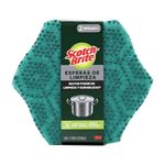 Esponja Scotch-Brite Esferas de Limpieza Antibacterial 2 Unidades