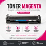 Tóner CF543A y CRG054M de Alto Rendimiento Color Magenta