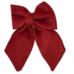 Lazo Decorativo Navideño Rojo de Poliéster 35 x 34 x 16 cm