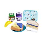 Set de Sándwich con Ingredientes Moldeables y Accesorios de Juguete