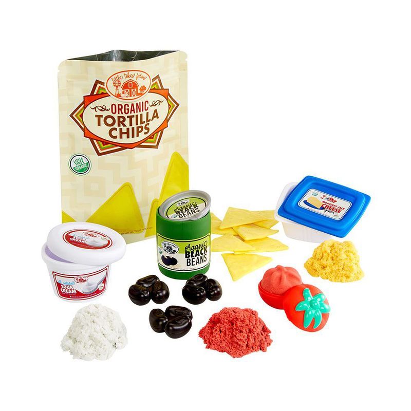 Set de Nachos con Ingredientes Moldeables y Accesorios de Juguete