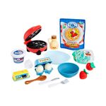 Set de Waffles Infantiles con Máquina y Accesorios Moldeables de Cocina
