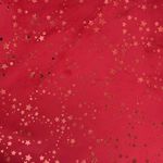 Falda para Árbol de Navidad 120 cm Roja con Estrellas Decorativas
