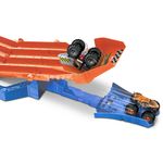 Pista Hot Wheels Con Lanzador de Carreras con 2 Vehículos