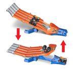 Pista Hot Wheels Con Lanzador de Carreras con 2 Vehículos