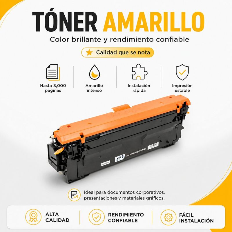 Tóner CF362A Original Color Amarillo