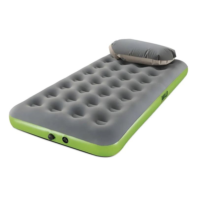 Colchón Inflable Individual Roll & Relax con Almohada Integrada 188x99x22 cm
