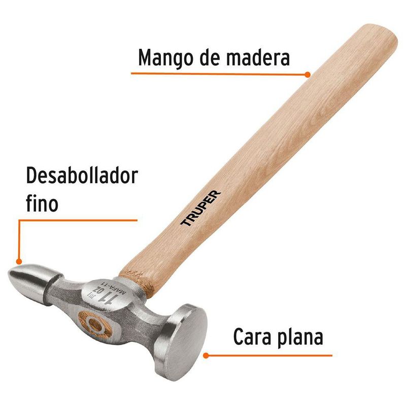 Martillo Desabollador Fino 11 oz
