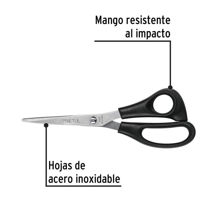 Tijera Multiusos de 7 plg para Casa y Oficina