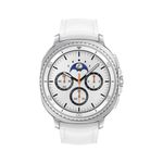 Smartwatch Galaxy Watch 8 Classic 46 mm con Bluetooth GPS Color Blanco