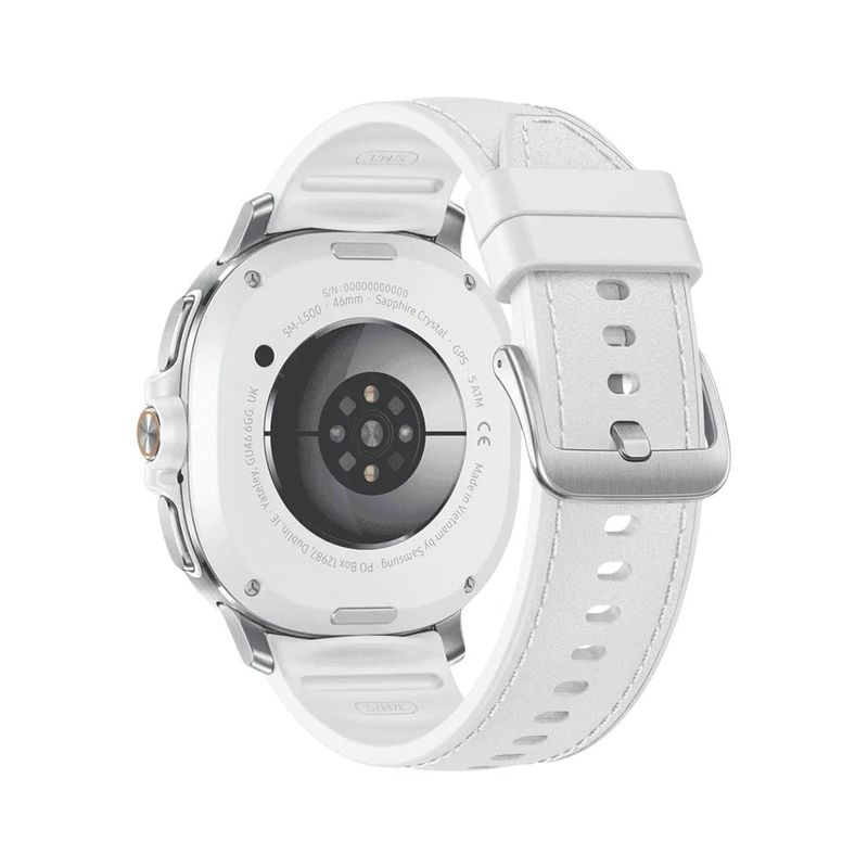 Smartwatch Galaxy Watch 8 Classic 46 mm con Bluetooth GPS Color Blanco