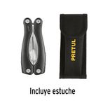 Multiherramienta 12 Funciones de Acero Inoxidable con Estuche