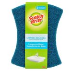Esponja Scotch-Brite Cero Rayas para Baño 2 Unidades