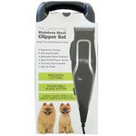 Set de Cortadora de Pelo para Perro de Acero Inoxidable Pet Grooming