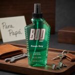 Splash Corporal Masculino Fresh Guy Aroma Frutal Amaderado de 236 mL Color Verde