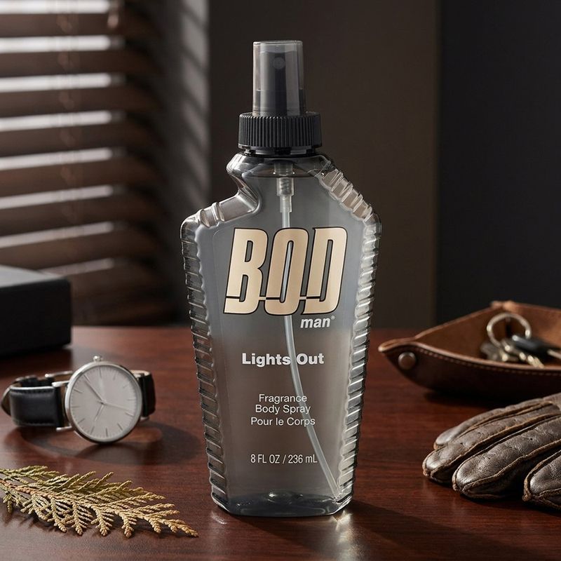 Splash Corporal Masculino Lights Out Aroma Intenso de 236 mL Color Gris
