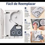 Cinta para Etiquetadora B18 y N1 para Transferencia Térmica Color Blanco
