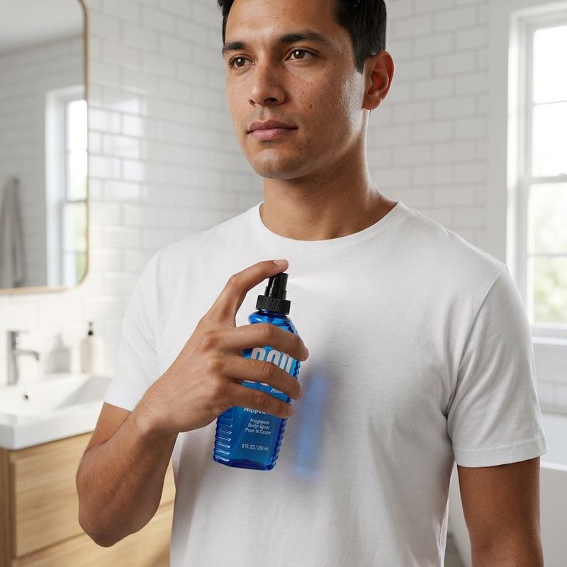 Splash Corporal Masculino Really Ripped Abs Aroma Fresco de 236 mL Color Azul