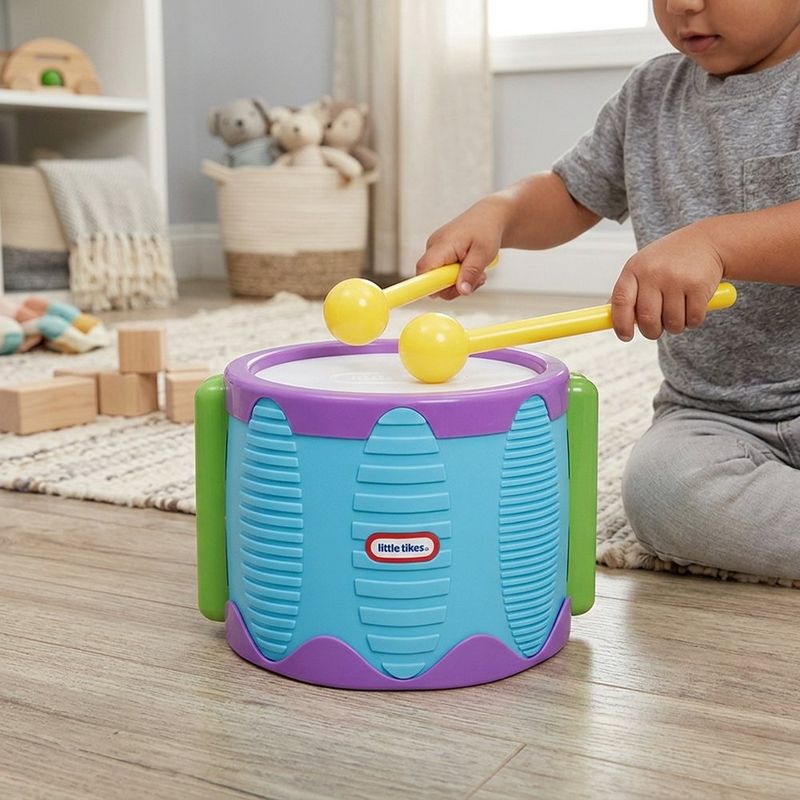 Tambor Musical Infantil Tap a Tune con Baquetas