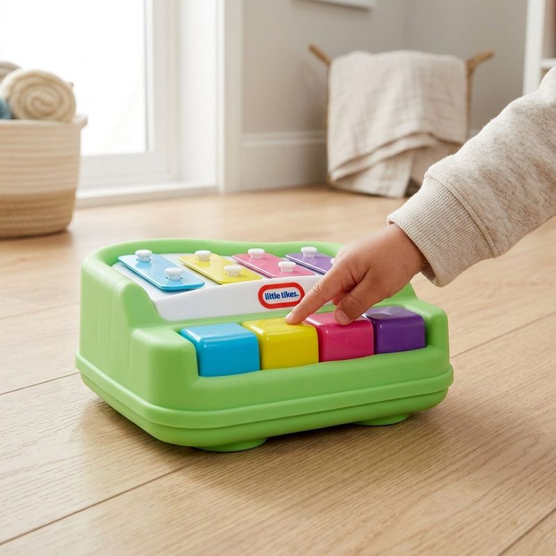 Piano Infantil Little Tikes con Xilófono y Teclas de Colored
