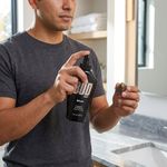 Splash Corporal Masculino Black Aroma Cítrico Amaderado de 236 mL Color Negro