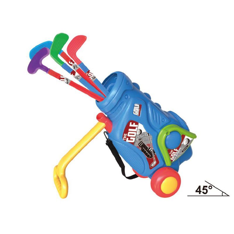 Set de Mini Golf Infantil con Accesorios Multicolor