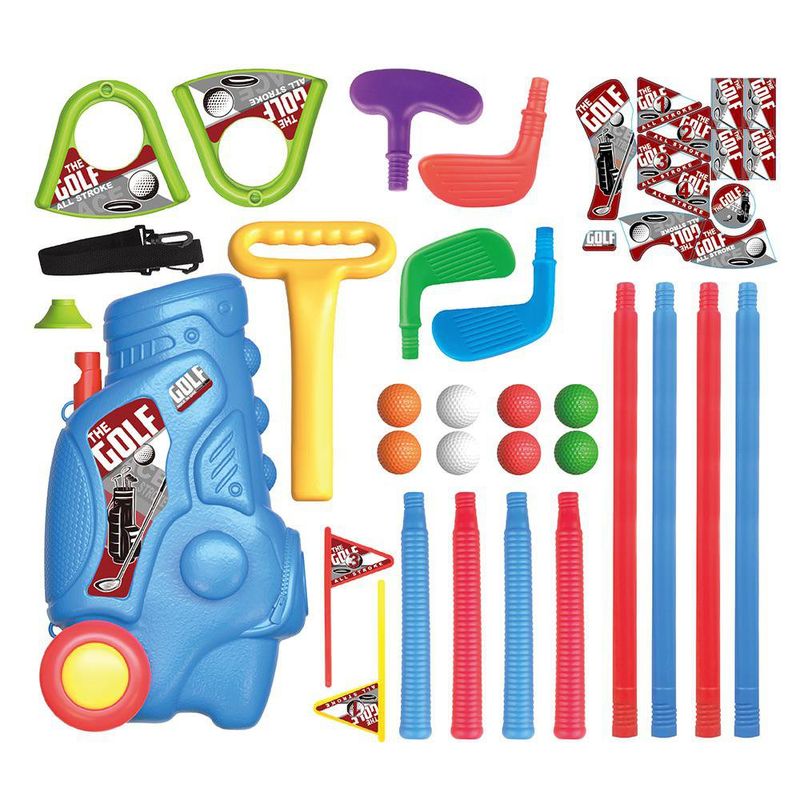 Set de Mini Golf Infantil con Accesorios Multicolor