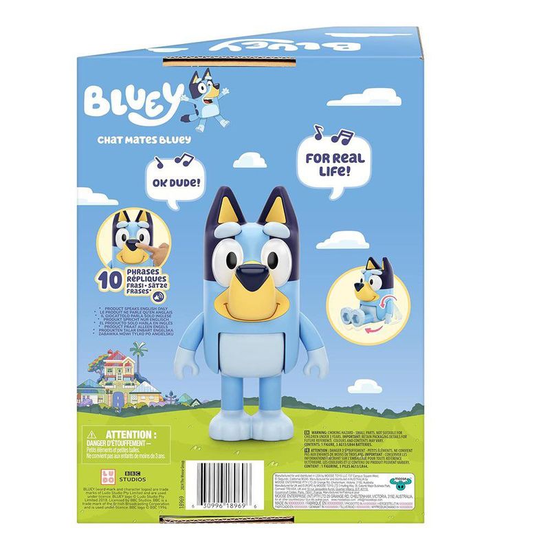 Figura Interactiva Bluey Conversa Conmigo con Sonidos y Frases