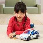 Carro de Policía Bluey con Figura de Perro Policía y Sonidos