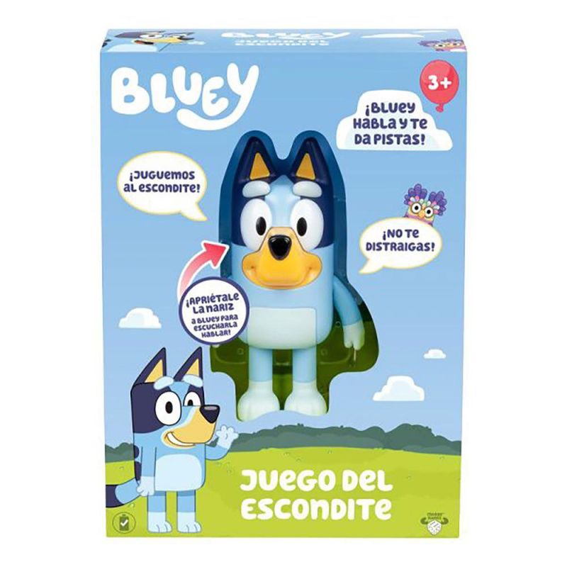 Figura Interactiva Bluey Juego de las Escondidas con Sonidos
