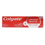 Pasta Dental Colgate Luminous White Brilliant Anticaries con Flúor 66 mL